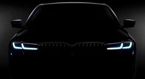 Updated BMW 5 Series appeared in official teaser