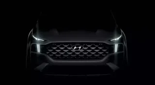 Updated Hyundai Santa Fe partially declassified