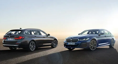 The updated BMW 5 Series has officially debuted