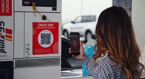 Products from the store and cafe in the OKKO PAY service: pay near the pump, receive in the car