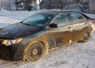 Что будет если… не мыть авто зимой