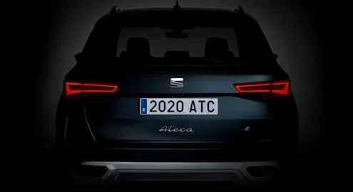 Обновленный кроссовер Seat Ateca показался на видео