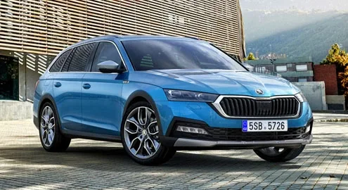 Skoda представила новую генерацию вседорожного универсала Octavia Scout