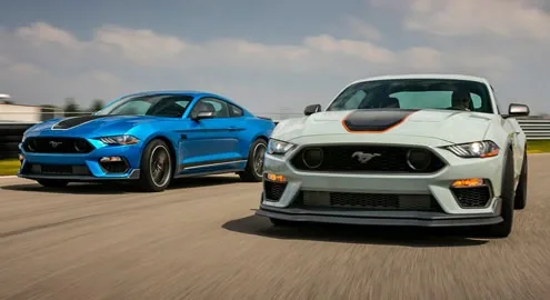 Ford Mustang has acquired the legendary Mach 1 version