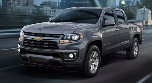 Chevrolet Colorado pickup underwent a restyling