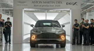 Production of the Aston Martin DBX crossover has started