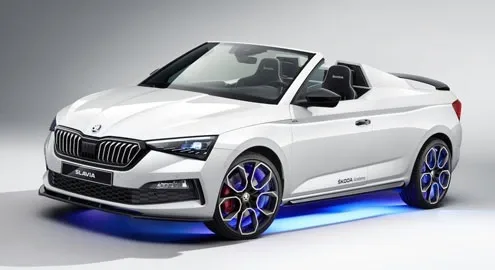 Skoda has fully unveiled the Slavia concept