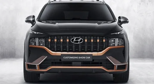 Updated Hyundai Santa Fe has been given a sport package
