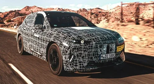 Электрокроссовер BMW iNext показался на официальных фото