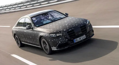Новый Mercedes-Benz S-Class удивит подвеской
