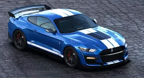 Ford Mustang was equipped with an 800-horsepower engine