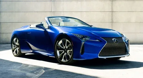 The Lexus LC Convertible has received a special version