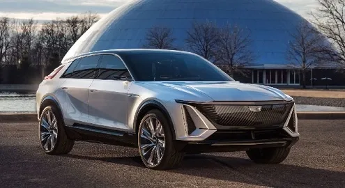 Электрокроссовер Cadillac Lyriq полностью расскречен