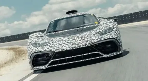Гиперкар Mercedes-AMG One отправился на тесты