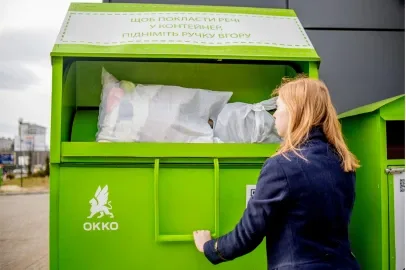 In 9 months, OKKO gas stations collected more than 280 tons of used items for those in need