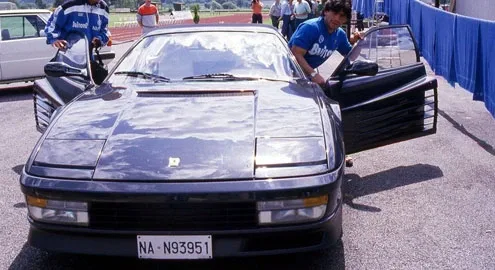 Diego Maradona's cars – from Ferrari F40 to a truck