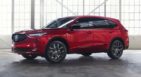 Photos and details of the new Acura MDX 2021