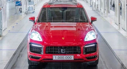 Porsche released the millionth Cayenne