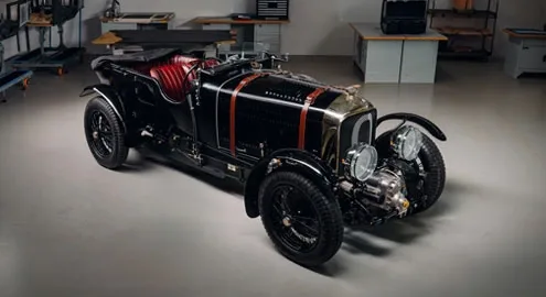 The famous 90-year-old Bentley has been returned to production