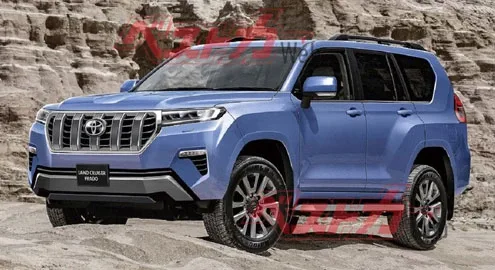 Новая Toyota Prado показалась на первых изображениях