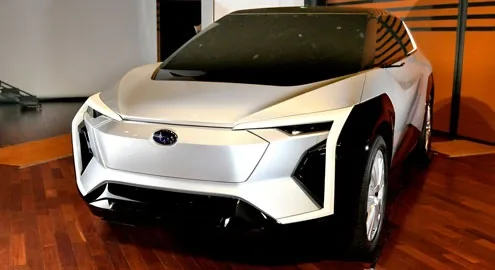 Первый электромобиль Subaru покажут уже в следующем году
