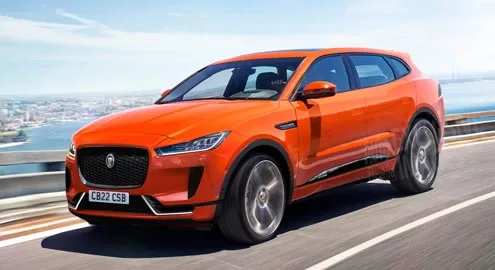 The new Jaguar electric crossover will become a luxurious competitor to Tesla