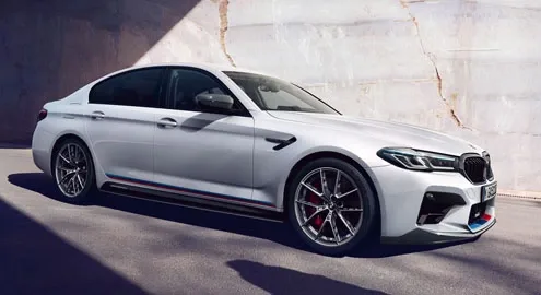 Первые фото самого мощного и самого быстрого седана BMW