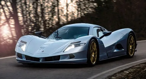 The Japanese have released an electric car with acceleration like a Formula-1 car