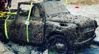Горбатий Запорожець виявили на дні озера в Німеччині (відео)