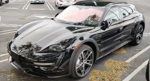 Porsche's first electric crossover has been declassified moments before its premiere (photo)