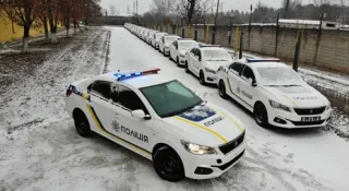 Автопарк Нацполиции пополнили свыше 300 новых автомобилей