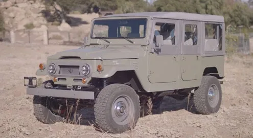 A Toyota Land Cruiser with 1.25 million km mileage was turned into a new car