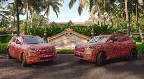 Самый маленький кроссовер Skoda впервые засняли на дорогах