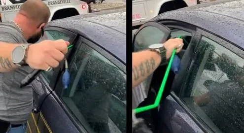 How to open a car in less than a minute if you lose your key (video)