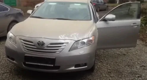 A 14-year-old Toyota Camry with less than 30 km mileage has been found