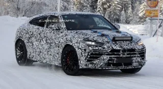 New Lamborghini Urus 2022 first caught on roads