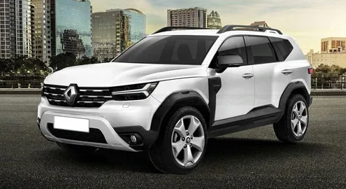Появились первые изображения кроссовера Renault Grand Duster