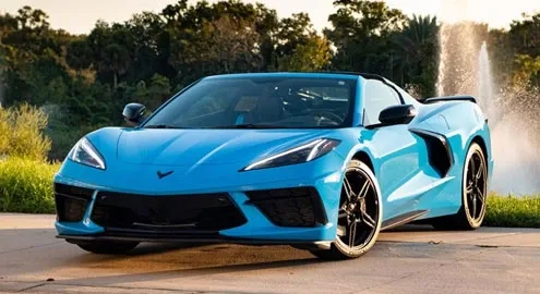 New Chevrolet Corvette broke down at 92 km