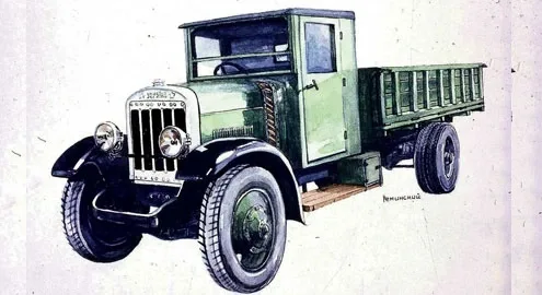 An unknown photo of the first Ukrainian car has appeared