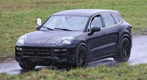 New Porsche Cayenne 2022 first caught on the roads