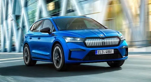 Представлен самый яркий электромобиль Skoda