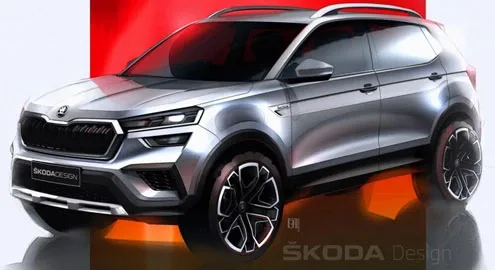Рассекречен интерьер самого маленького кроссовера Skoda
