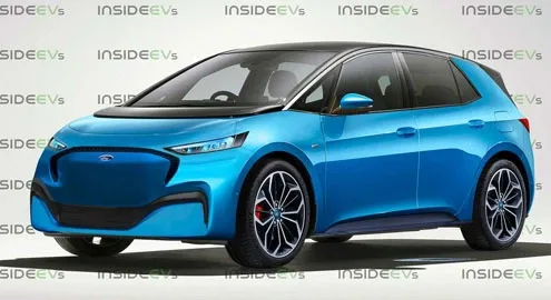 Ford is preparing an affordable electric crossover based on Volkswagen
