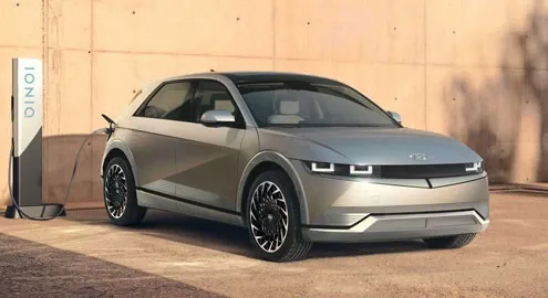 Photos and details of the most impressive Hyundai electric car
