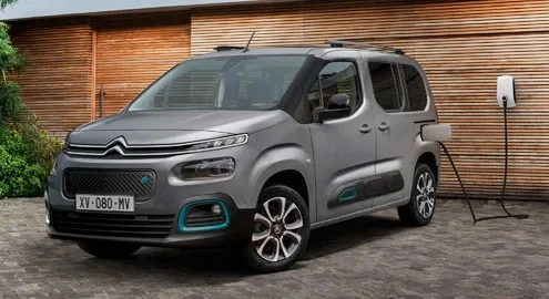 Citroen presented an inexpensive and very spacious electric car