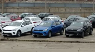На площадке ЗАЗ засняли новые Kia украинской сборки (фото)