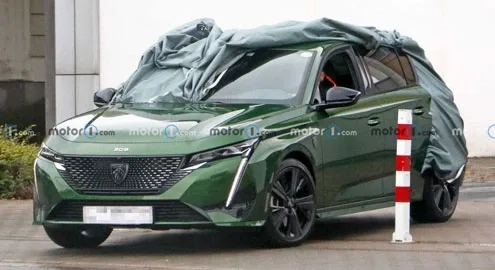Новейший Peugeot 308 2021 рассекречен на первых фото