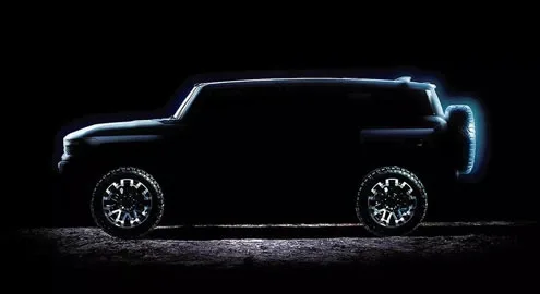 Electric SUV Hummer will be presented in a month