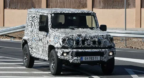 Самый необычный Suzuki Jimny 2021 засветился на первых фото