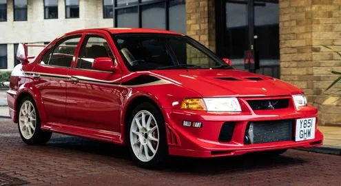 Mitsubishi is selling off its factory collection of cars for any money